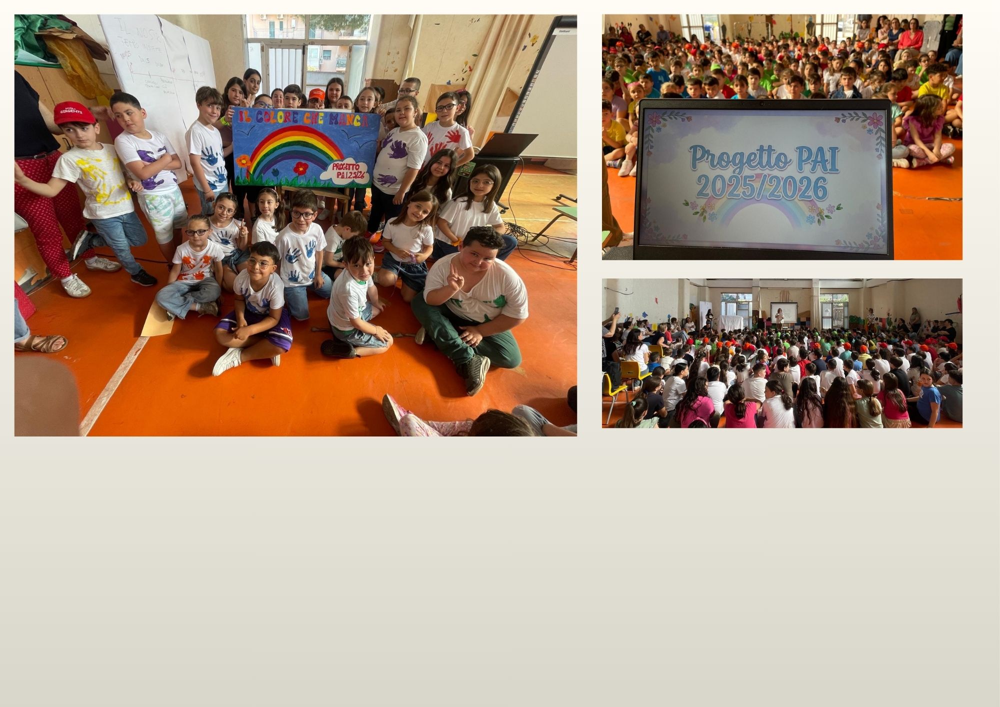 la diversità diventa un capolavoro: l’arcobaleno del Plesso Girgenti colora l’inclusione