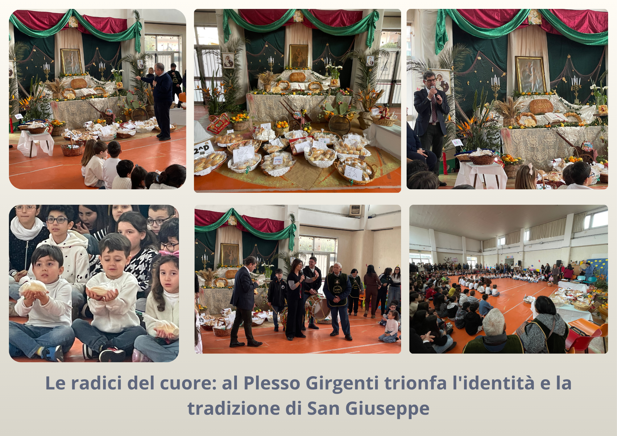 Le radici del cuore: al Plesso Girgenti trionfa l'identità e la tradizione di San Giuseppe